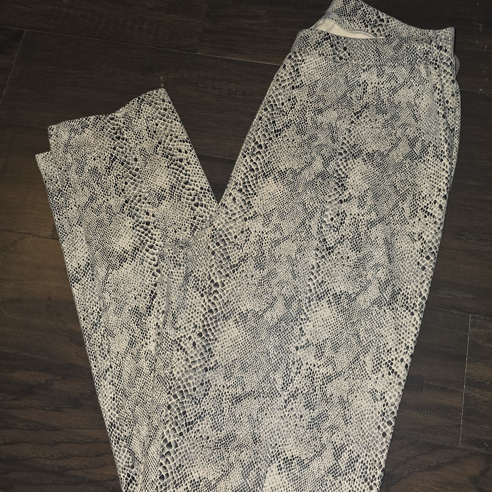Women's Snake Print Pants